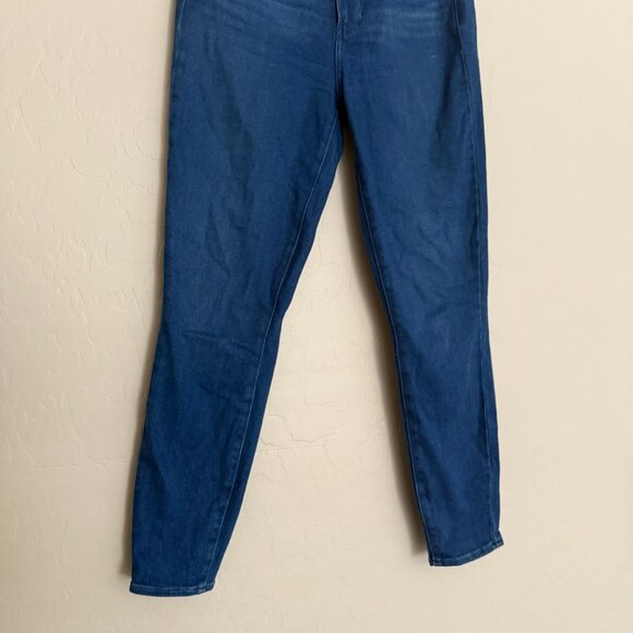 Paige Margot Ankle High Rise Skinny Jeans Women's Size 28/6 Amia Wash - Picture 8 of 12